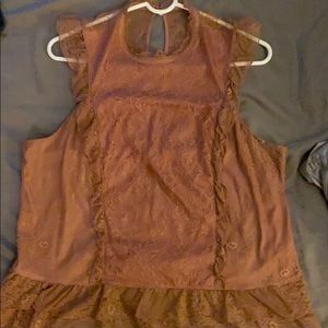 Express lace tank